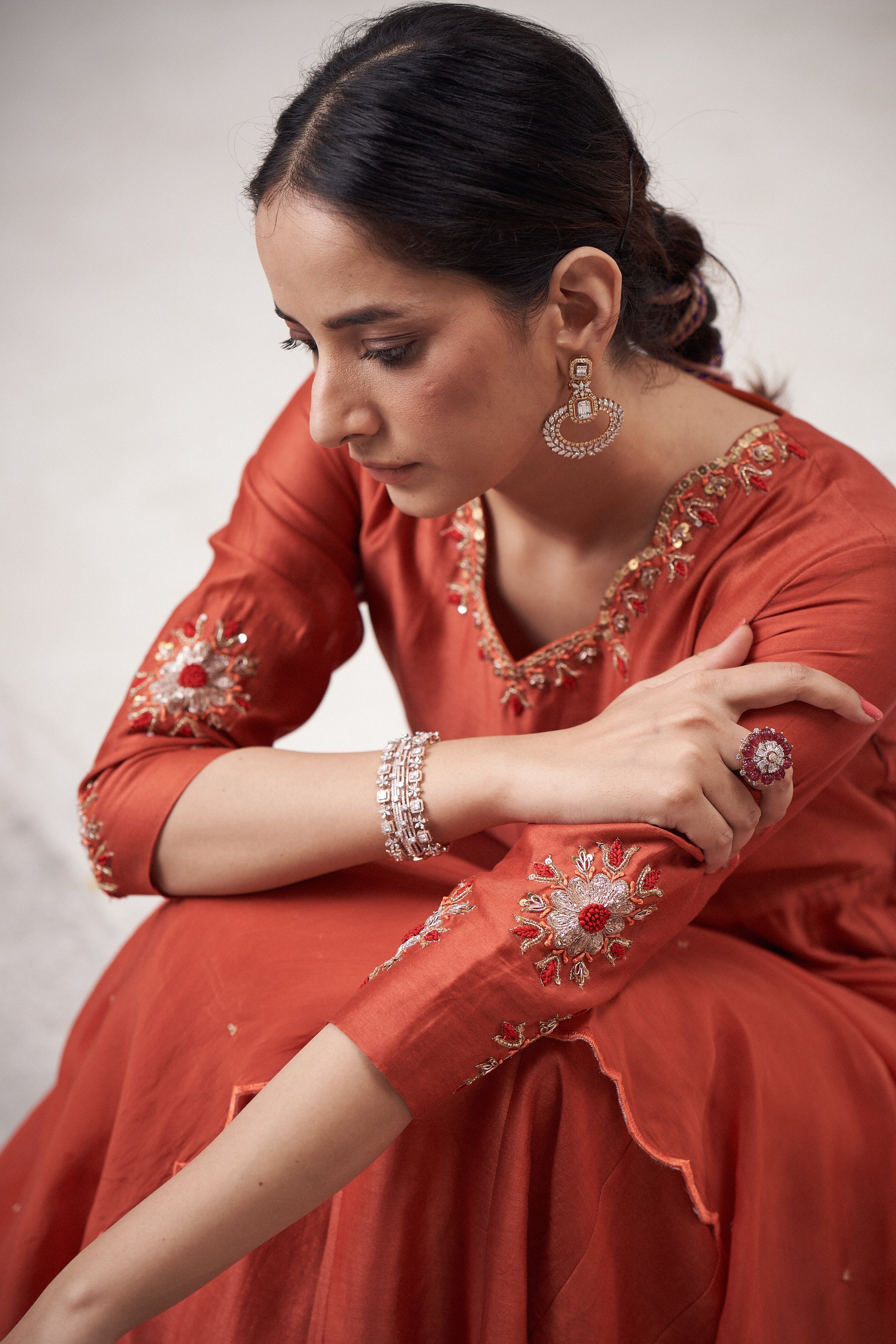 Keri Kesariya Pants Set