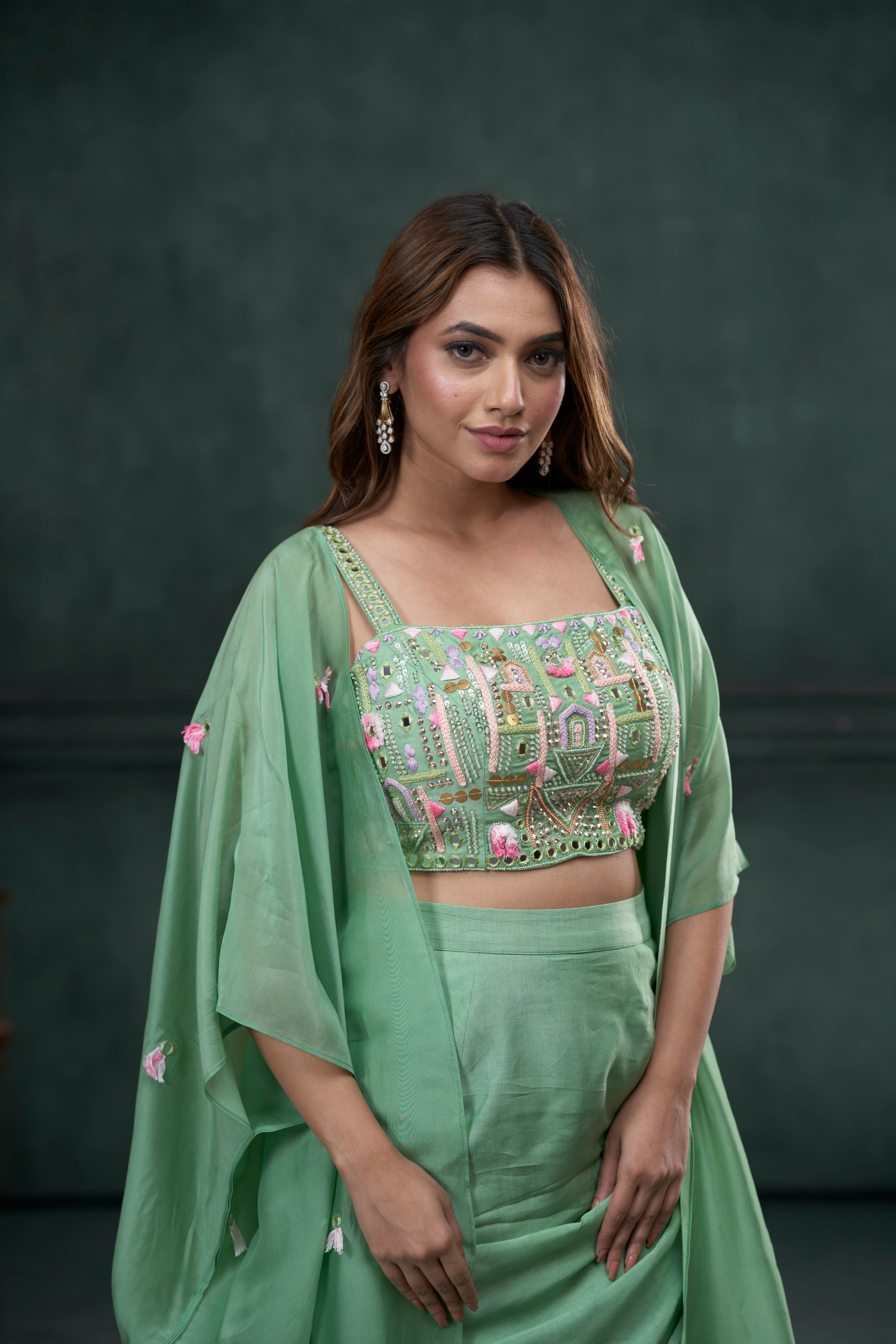 Pista Drape Skirt