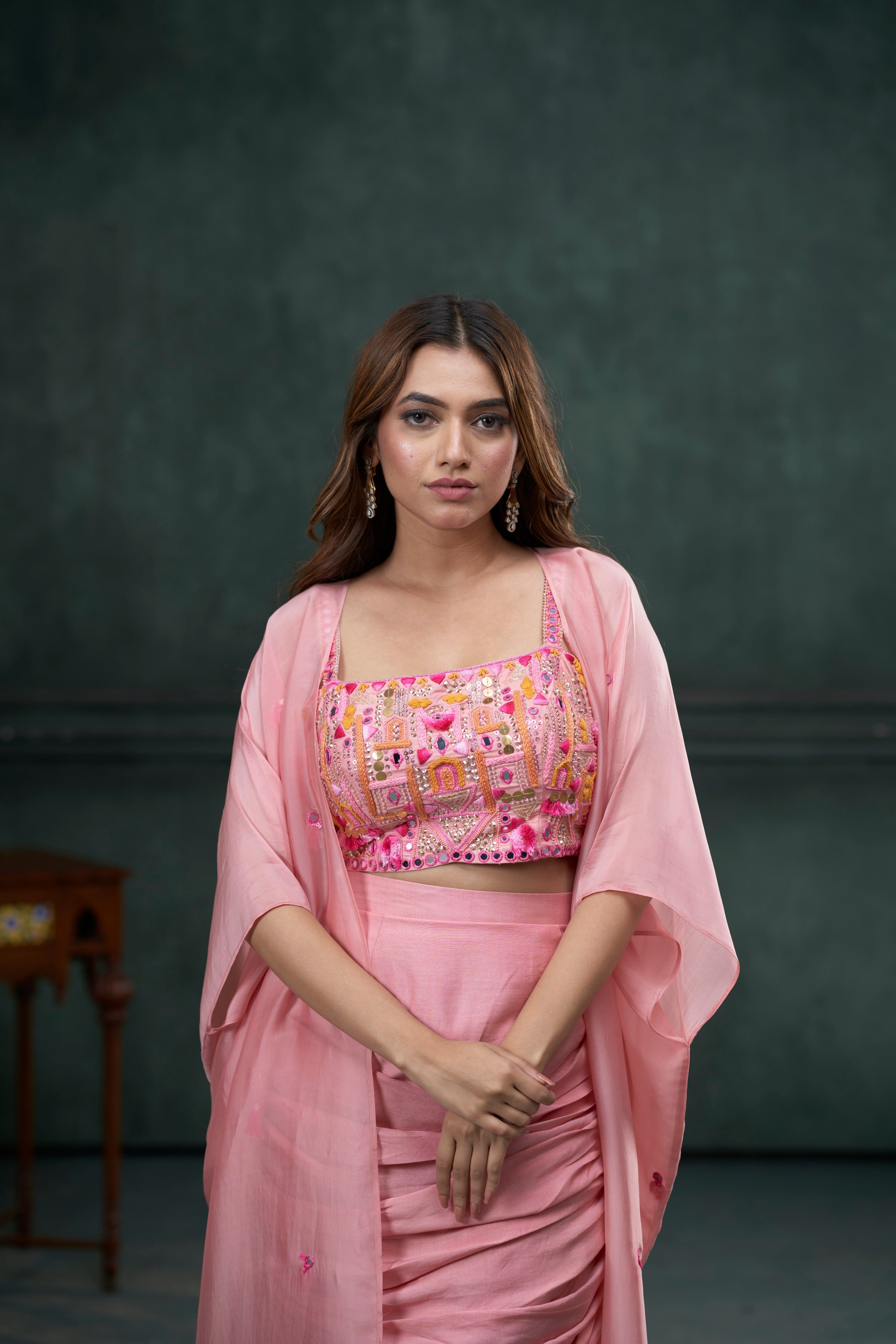 Raaji Drape Skirt