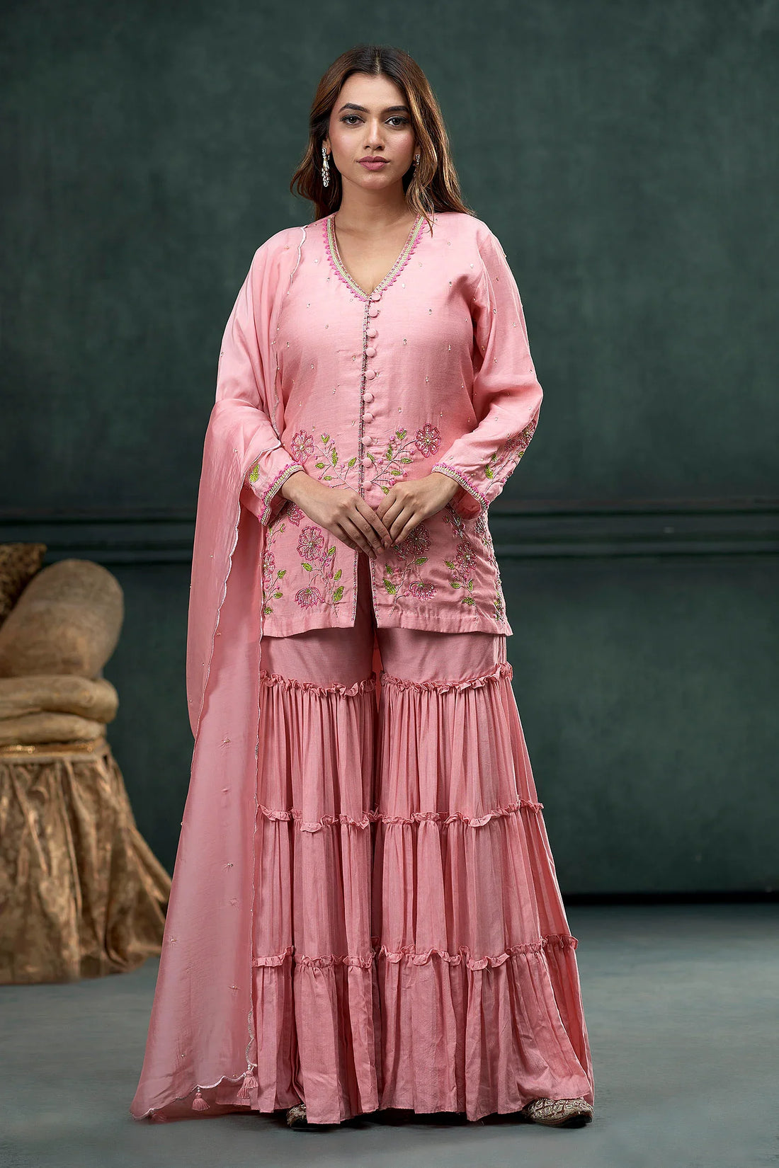 Bagiya Kurta Sharara