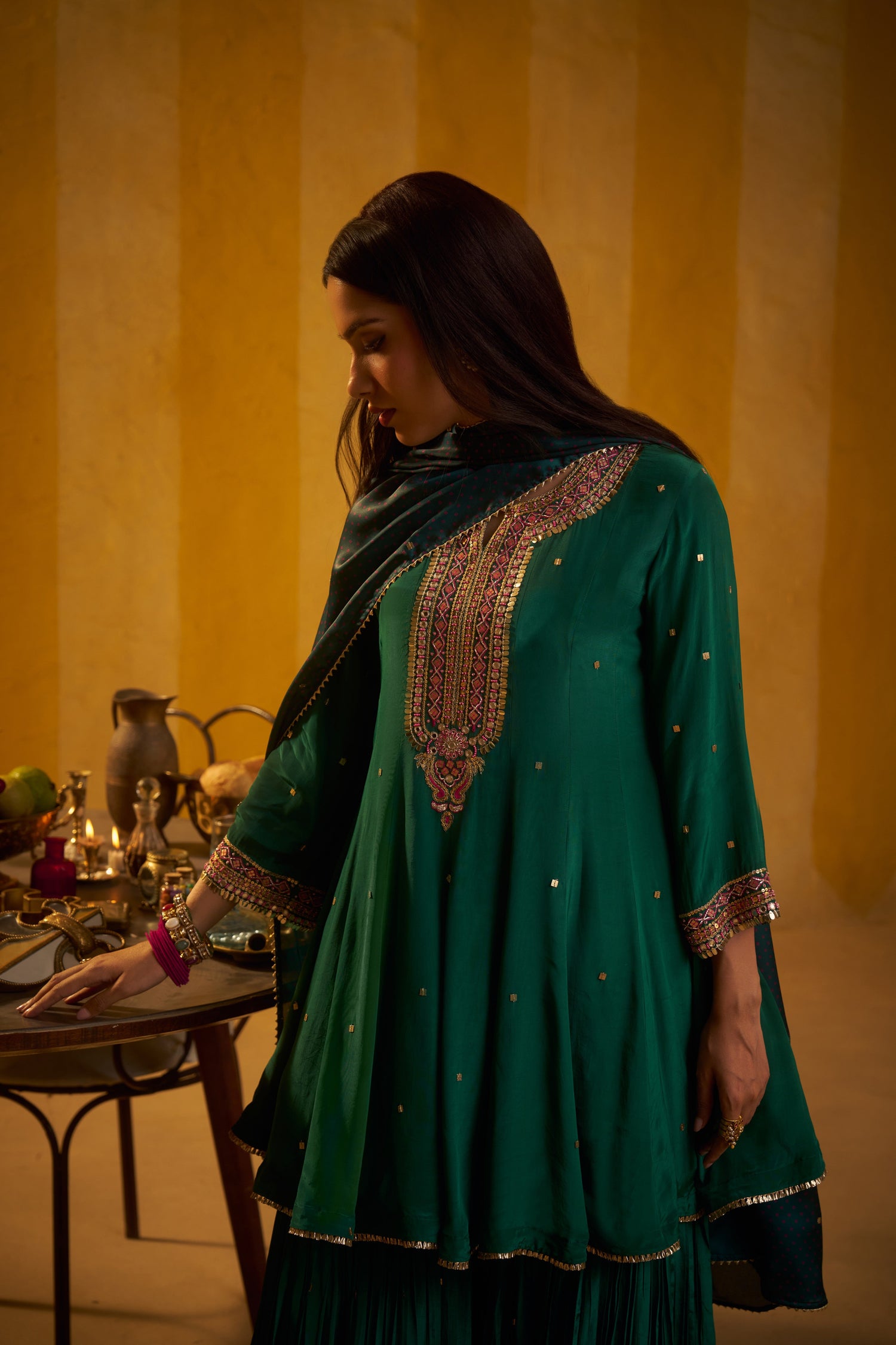 Tulsi Sharara Set