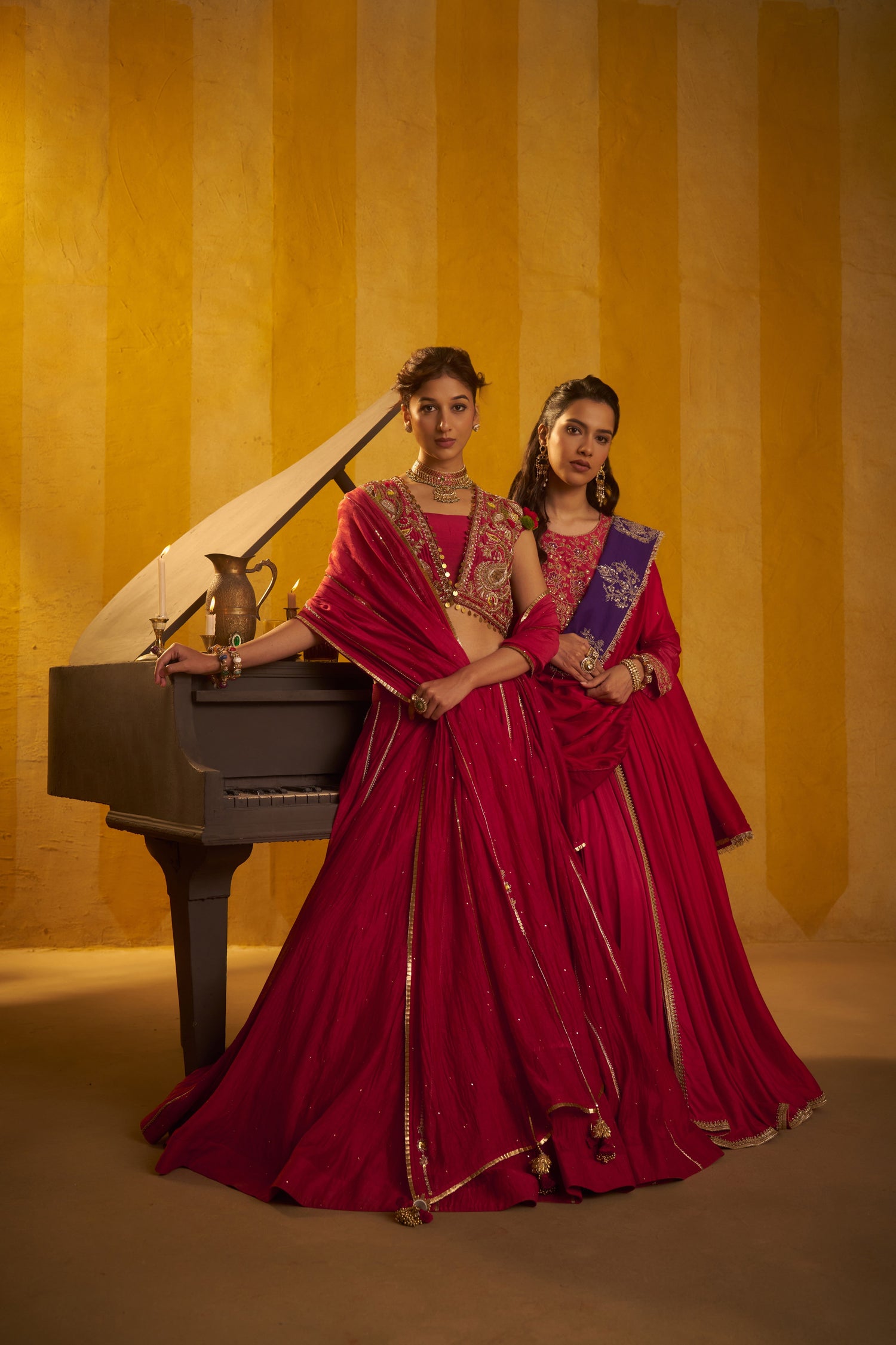 Gulaal lehenga set