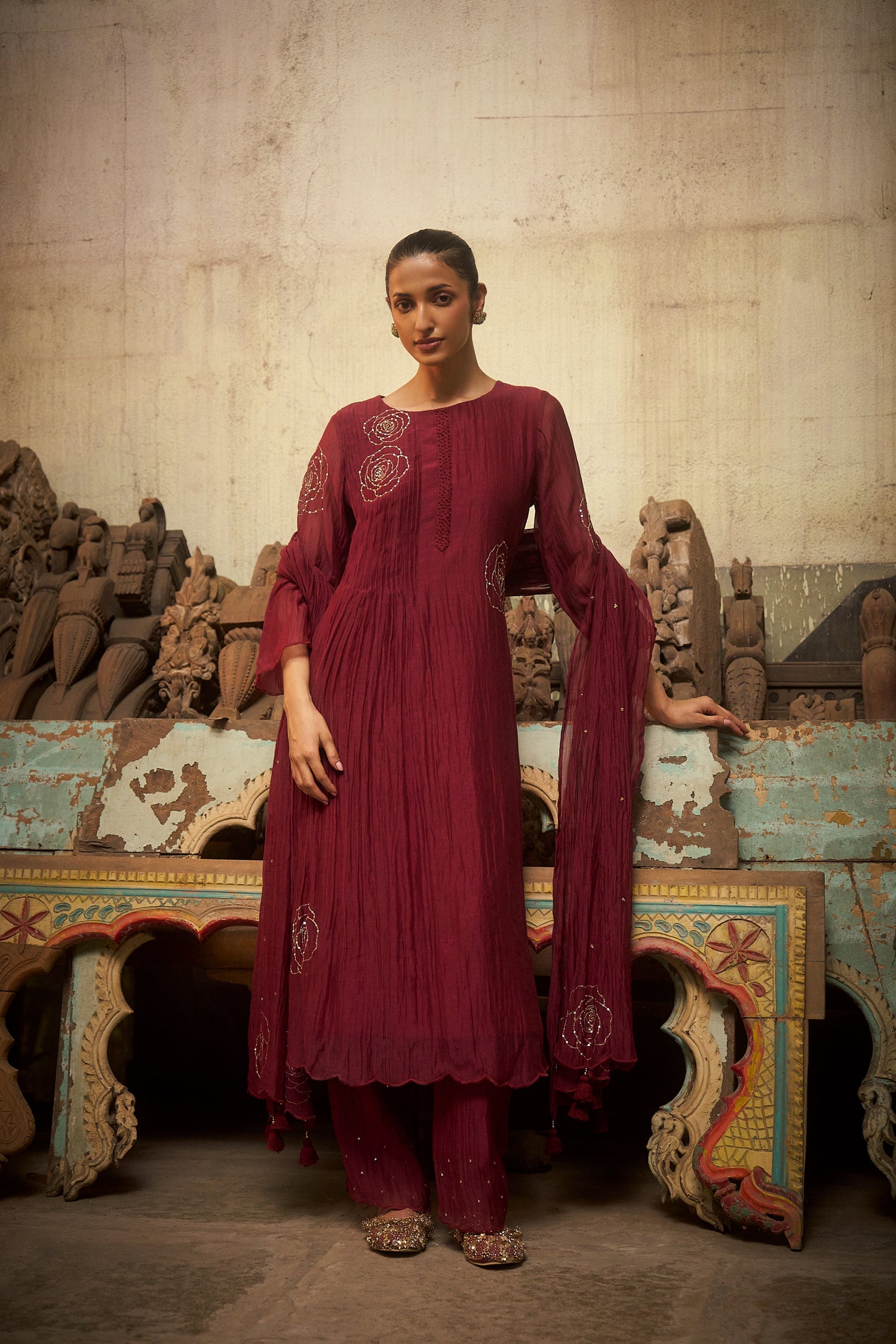 Rose Kurta