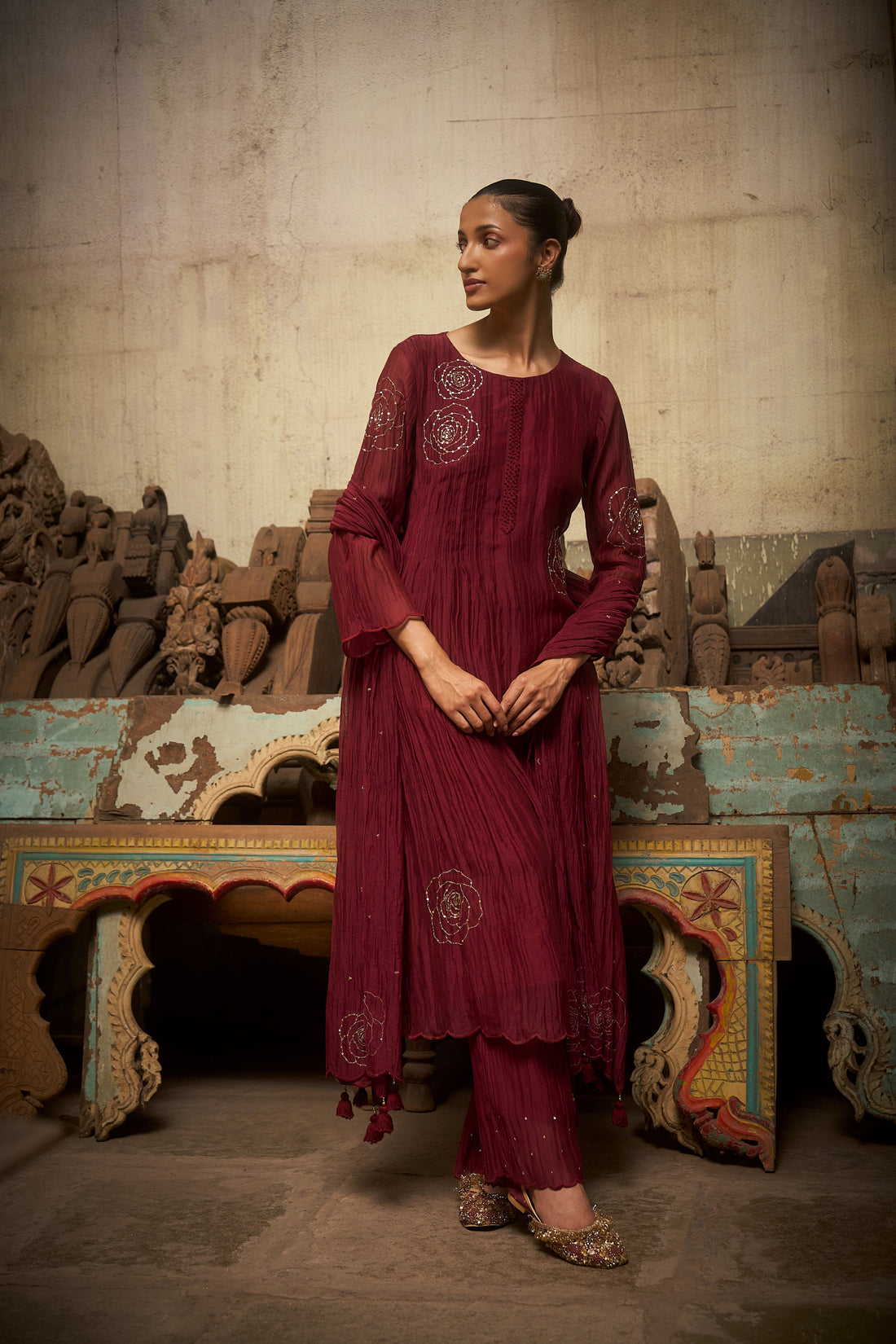 Rose Kurta