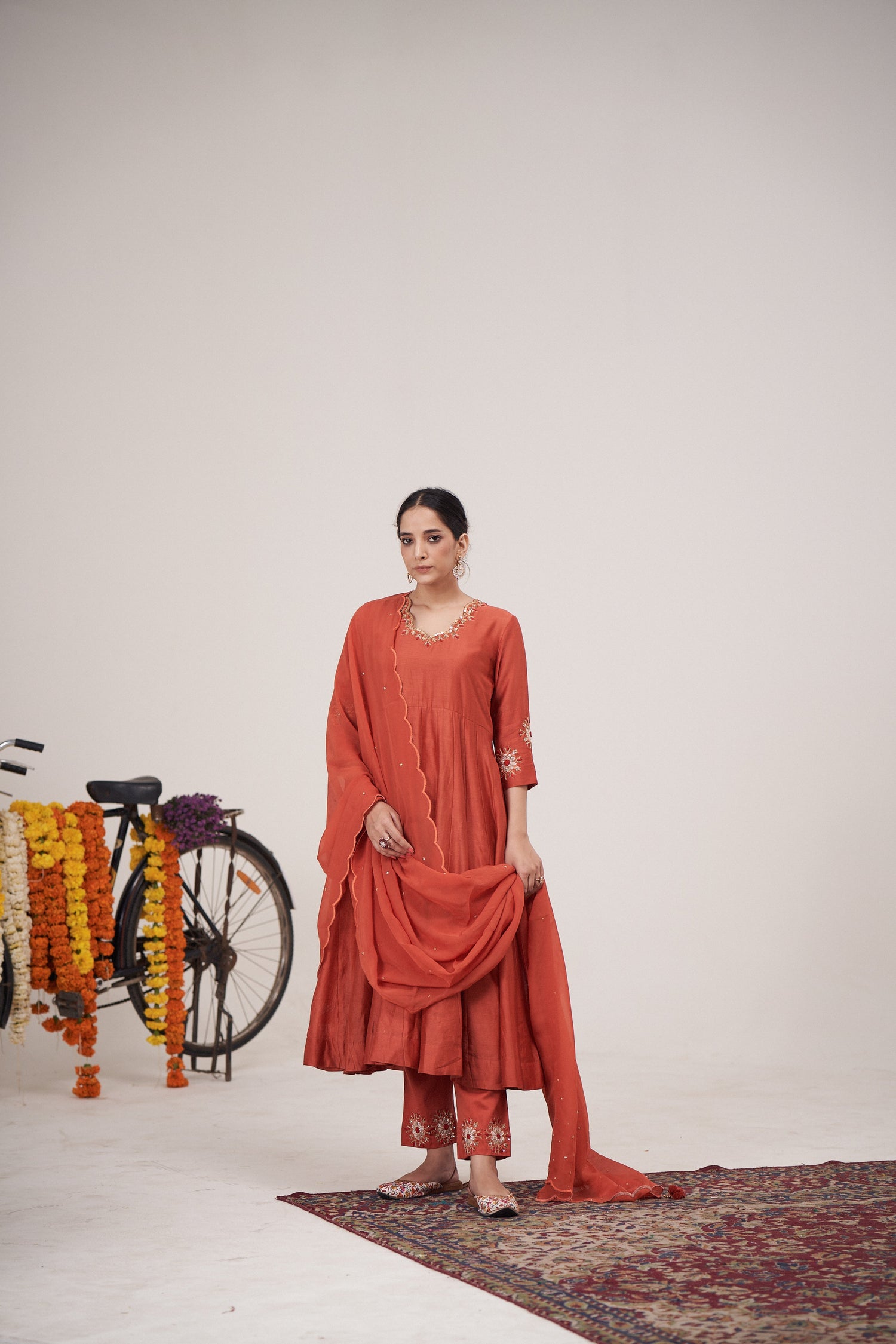 Keri Kesariya Pants Set