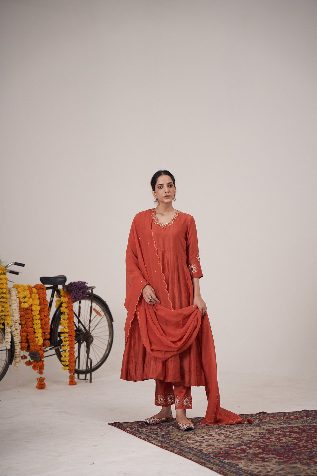 Keri Kesariya Pants Set