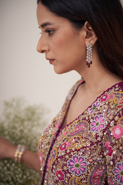 Bagicha Jacket Ghagra Set