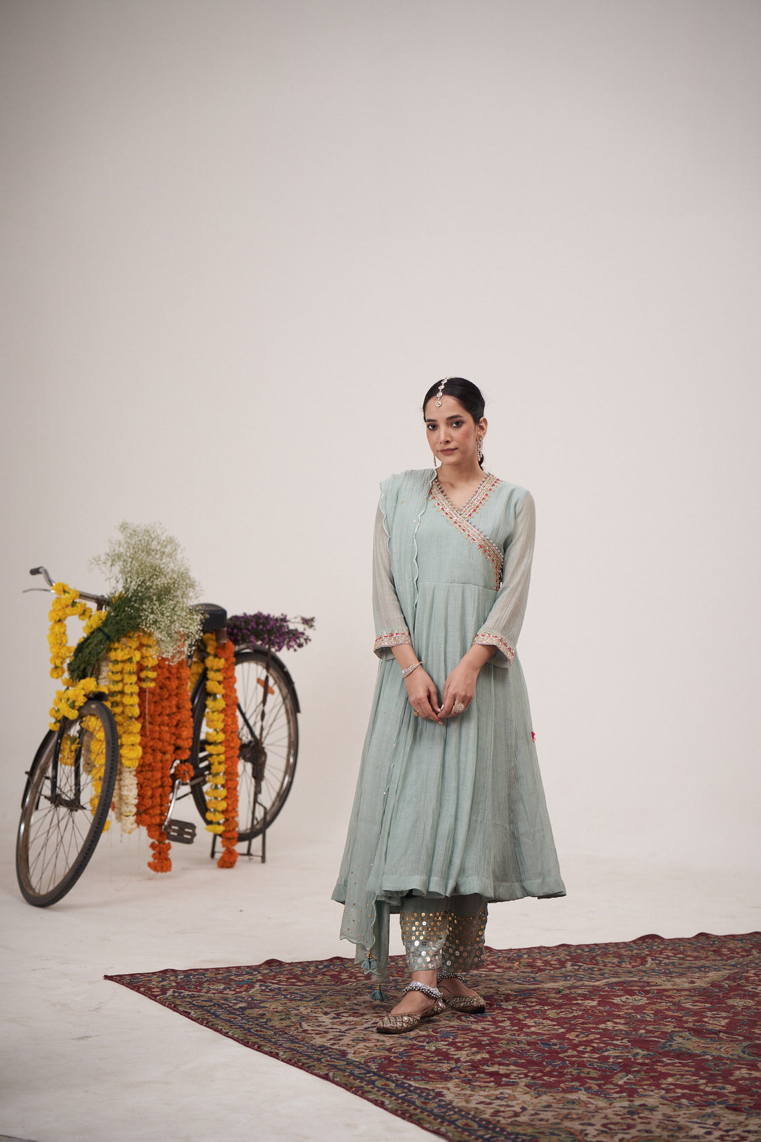 Sipi Anarkali Pants Set