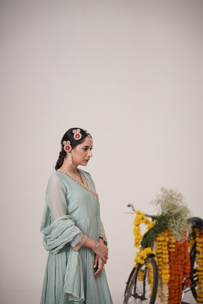 Sipi Anarkali Pants Set