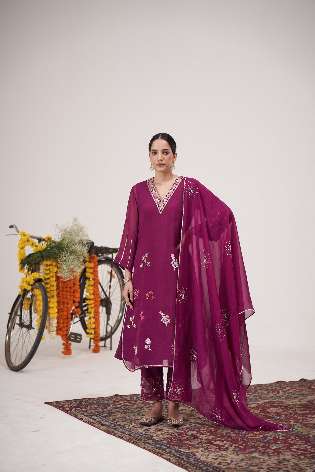 Baagiya Jamli Kurta Set