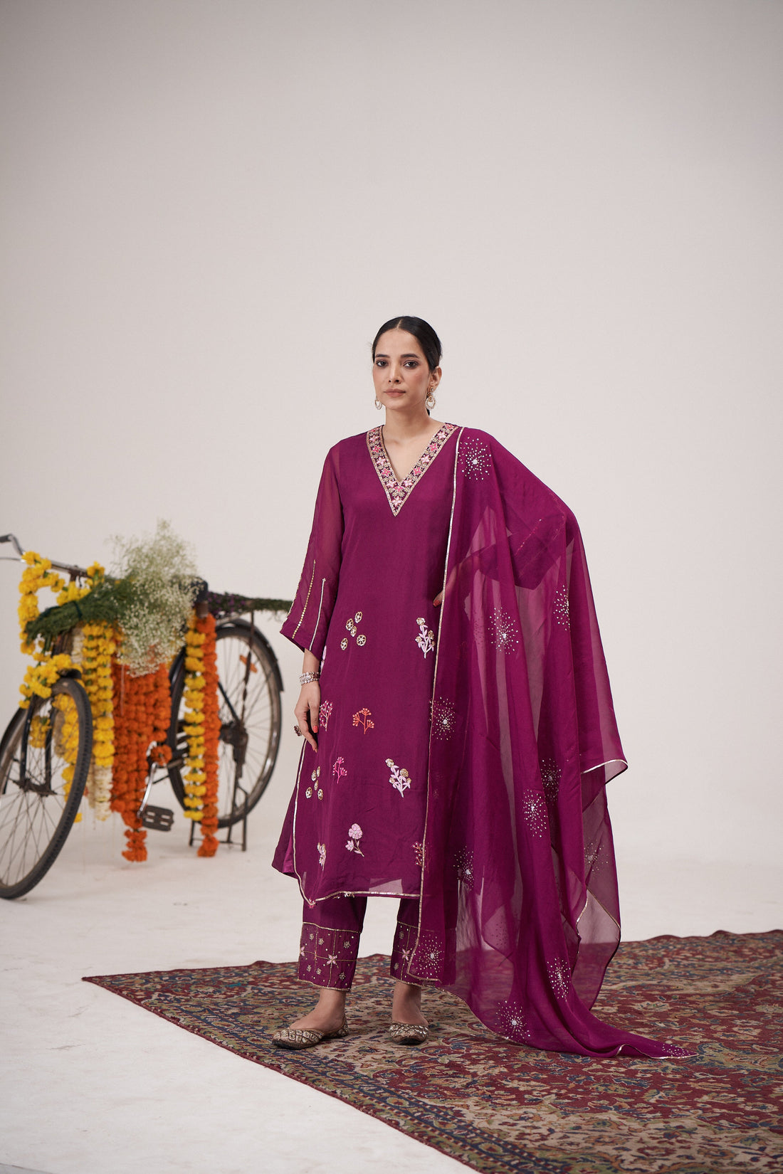 Baagiya Jamli Kurta Set