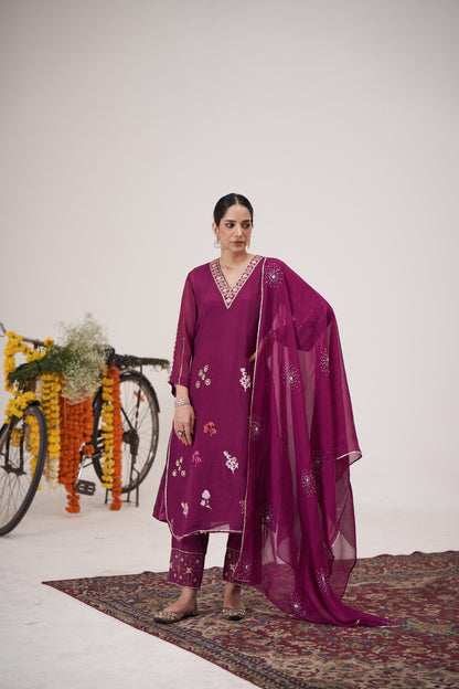 Baagiya Jamli Kurta Set