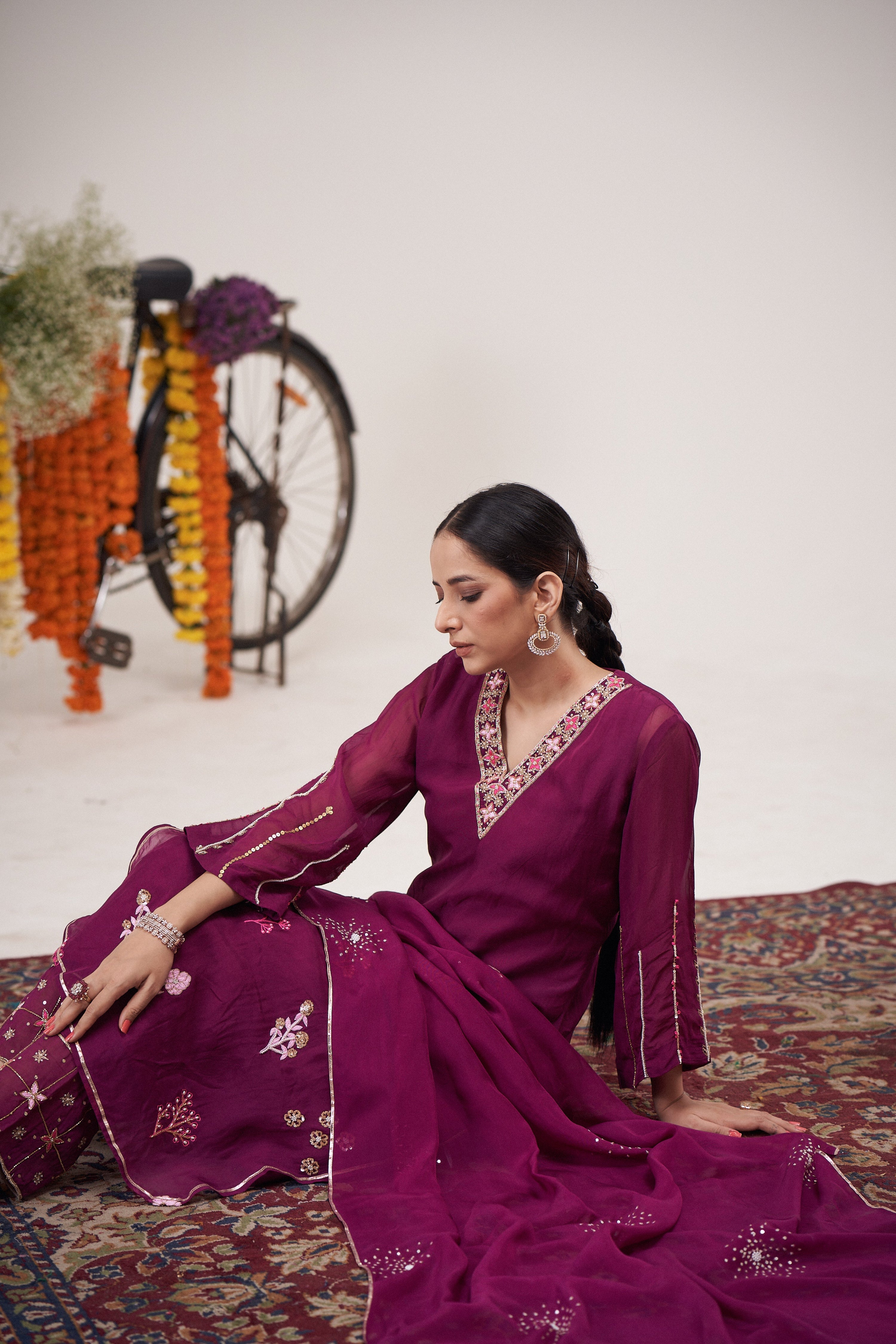 Baagiya Jamli Kurta Set