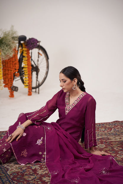 Baagiya Jamli Kurta Set