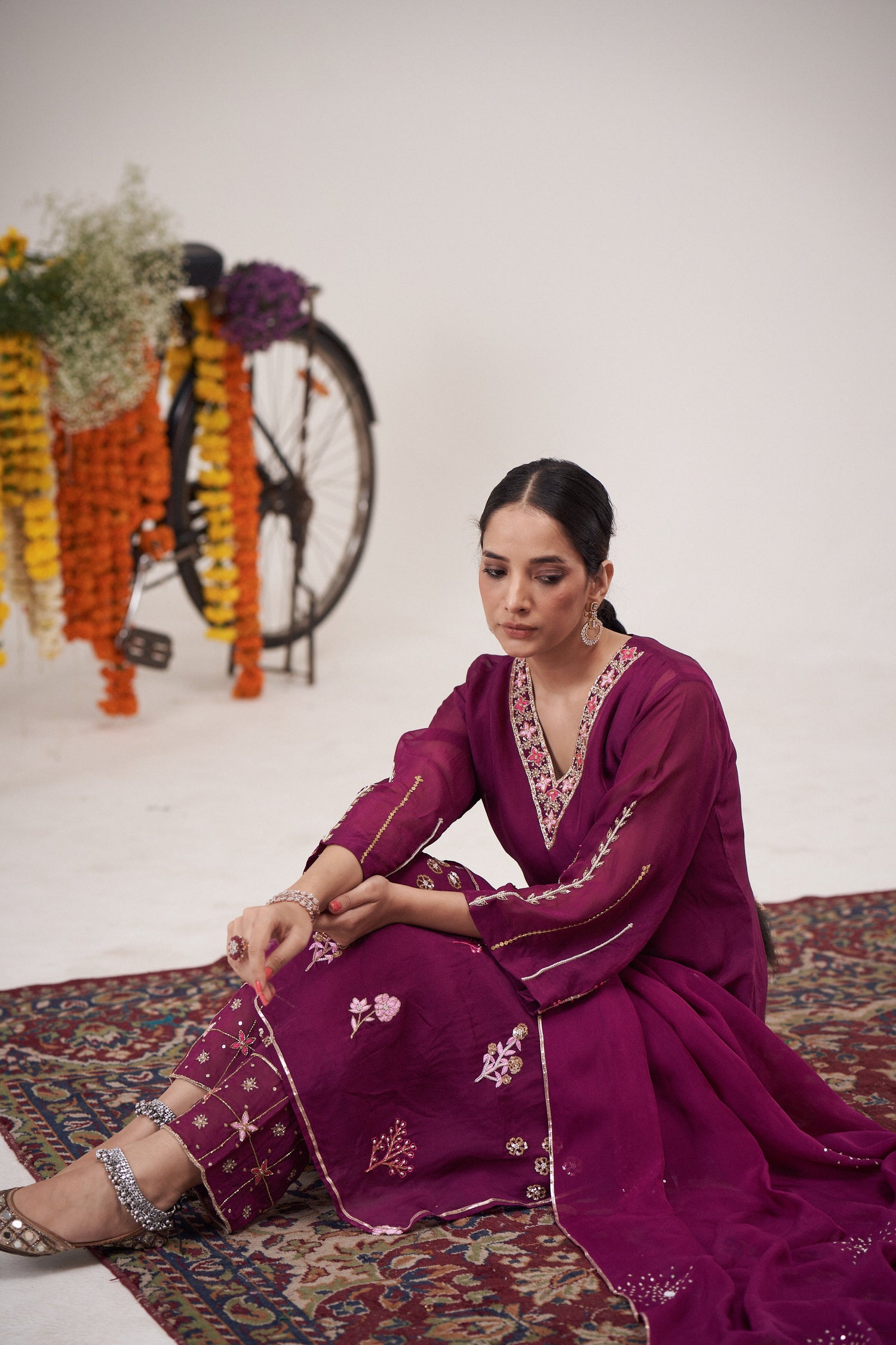Baagiya Jamli Kurta Set