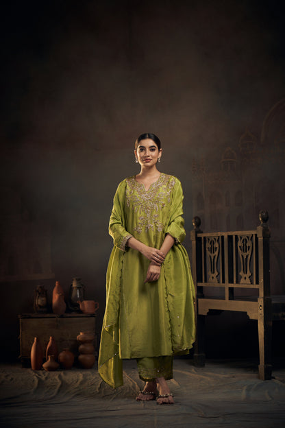 Tissue Kurta set