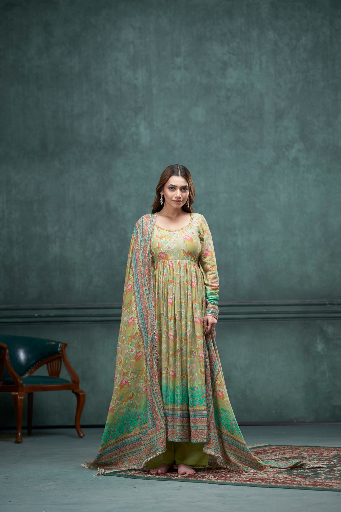 Hara Anarkali
