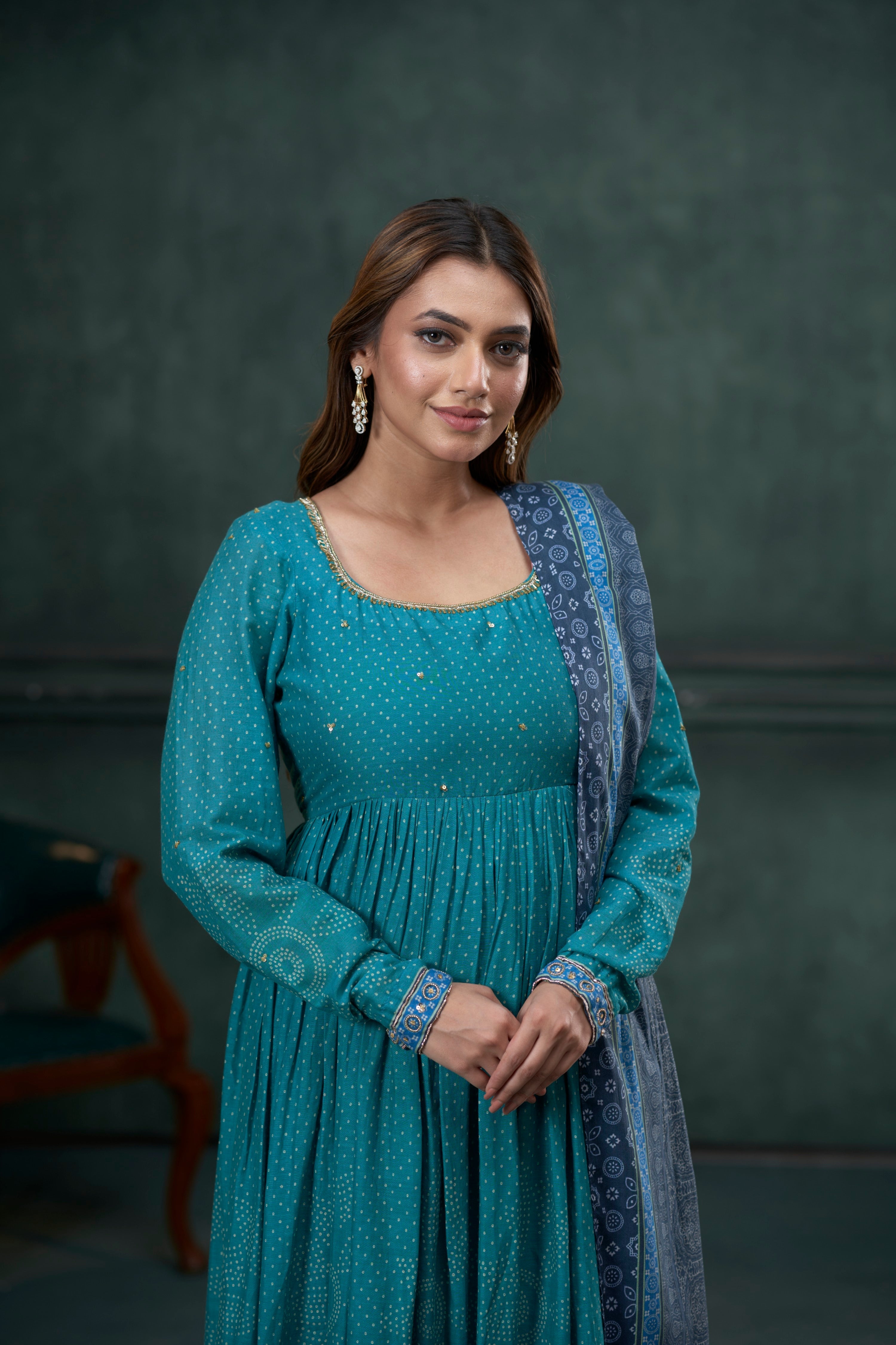 Firozi Anarkali