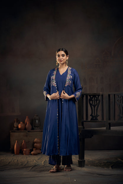 Royal Blue Jacket set