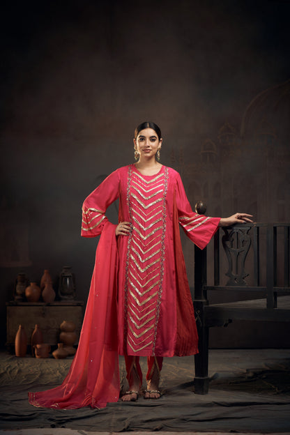 Gota Dhoti Set