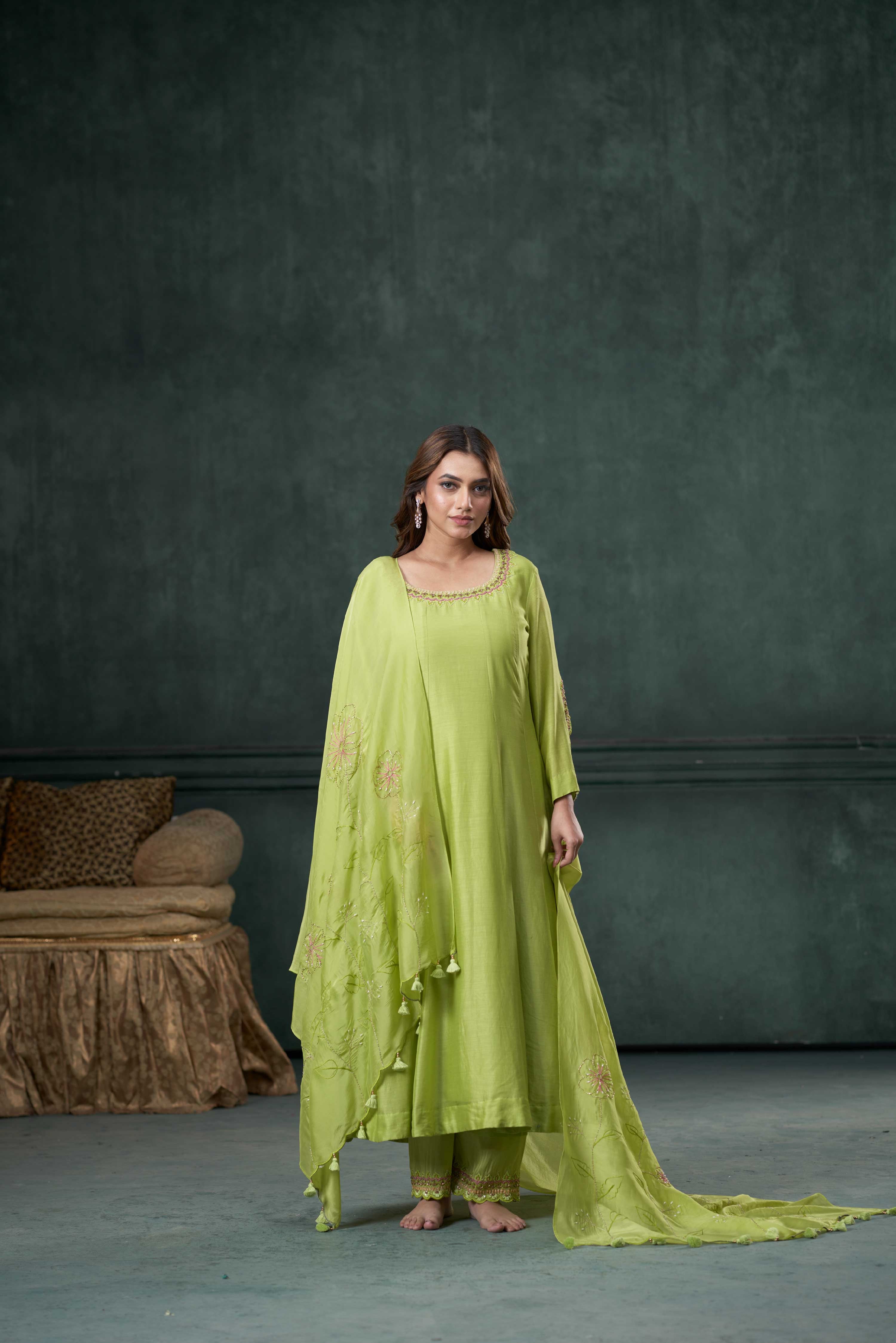 Vriksh Anarkali Set